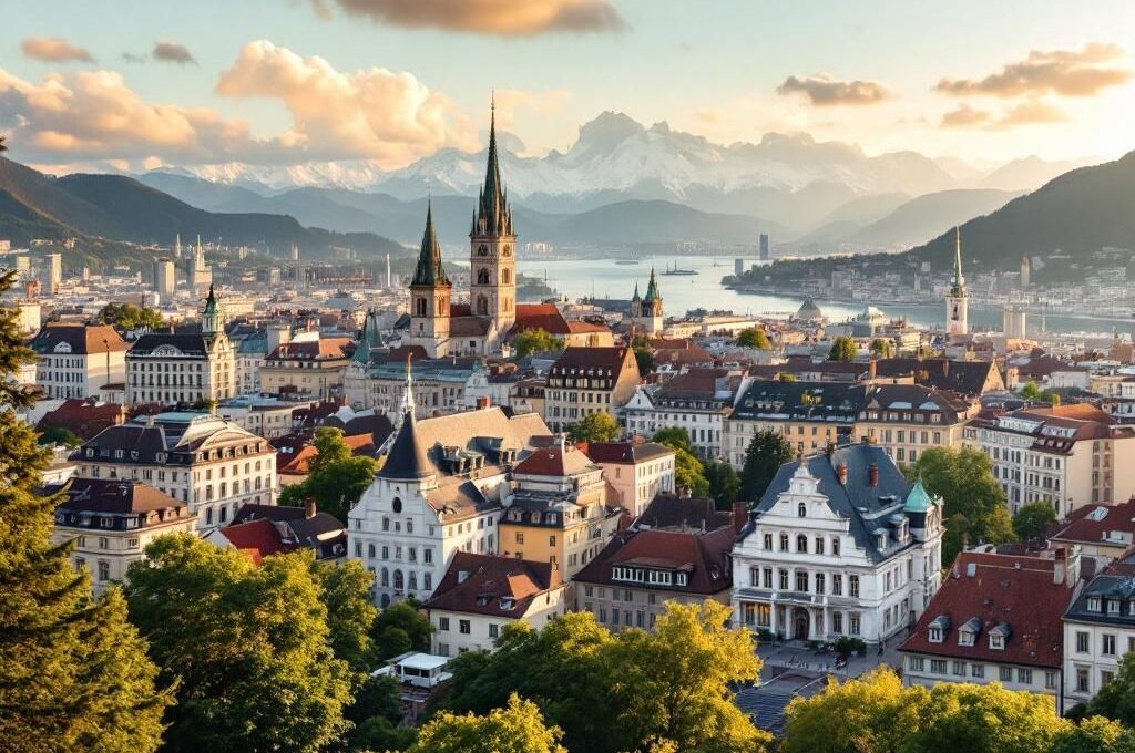 image de village suisse